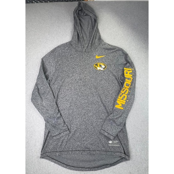 Nike Tops - Nike x Mizzou Tigers Hooded Pullover Women's Size‎ Large Performance Tigers NCAA